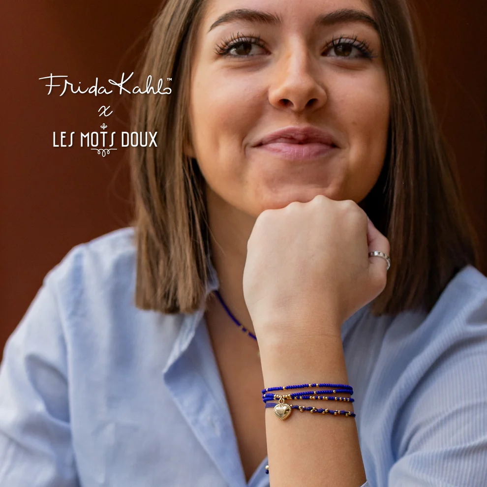 Bracelet double Frida Kahlo - Coeur