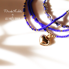 Bracelet double Frida Kahlo - Coeur