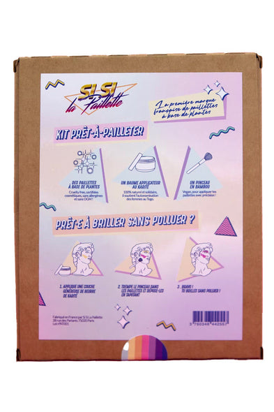 Kit paillettes végétales