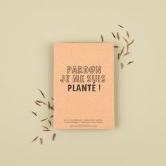 Sachet de graines - Pardon je me suis planté