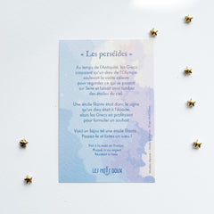 Bracelet "Les perséides" - blanc neige