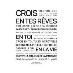 Bracelet codé en morse - Rêves