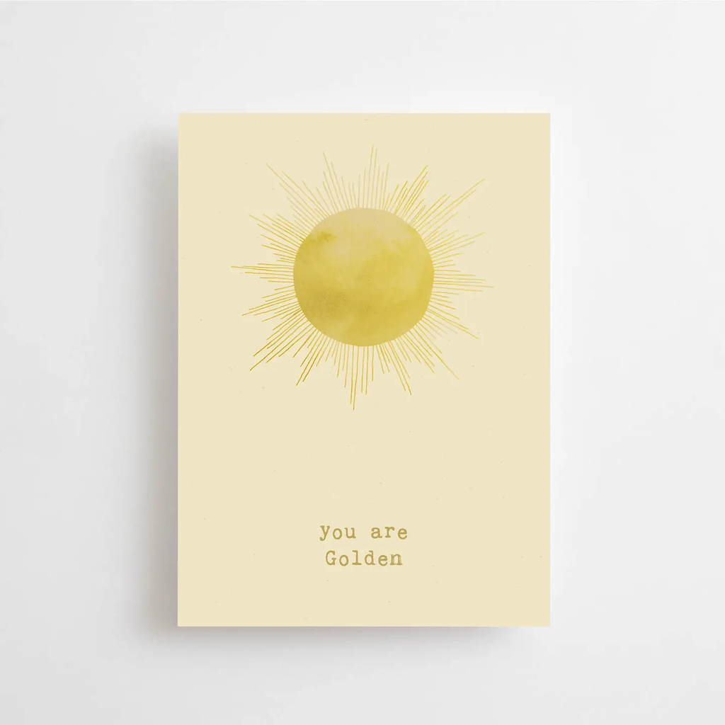 Carte postale You are Golden