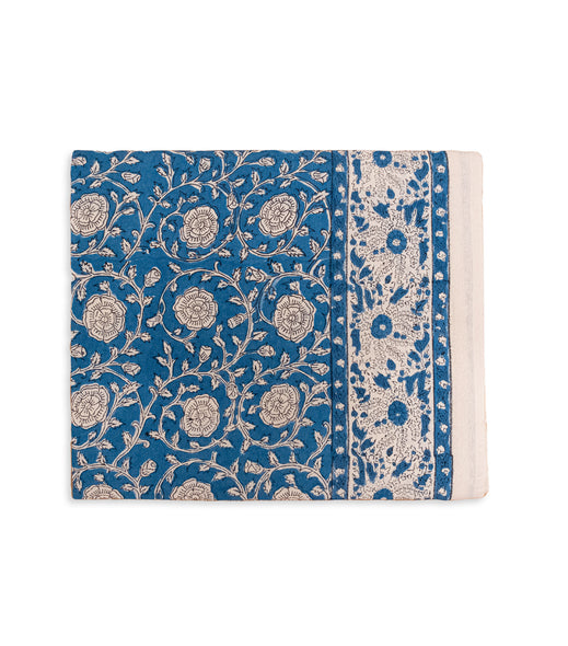 Nappe rectangle Banna bleue (140x235 cm)
