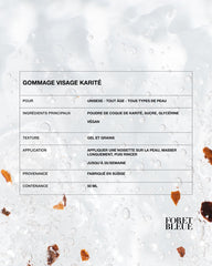 Gommage visage karité
