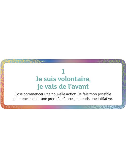 Petite boîte de la numérologie pour une impulsion positive dans la journée