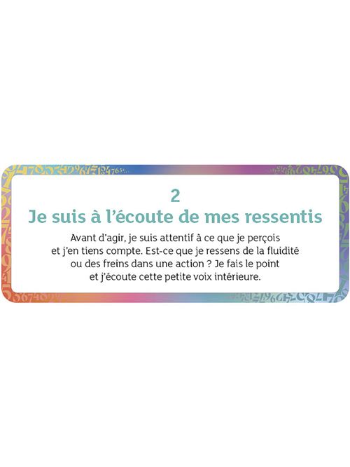 Petite boîte de la numérologie pour une impulsion positive dans la journée