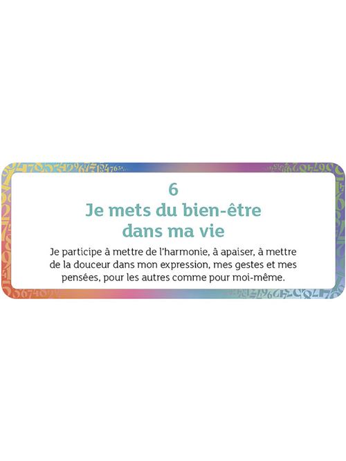 Petite boîte de la numérologie pour une impulsion positive dans la journée