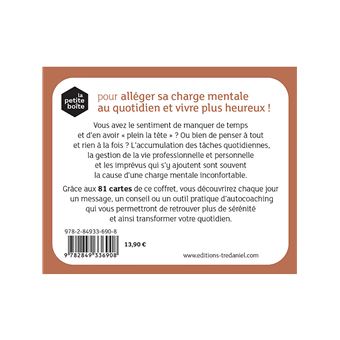 Petite boîte pour alléger sa charge mentale au quotidien