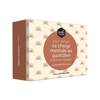 Petite boîte pour alléger sa charge mentale au quotidien