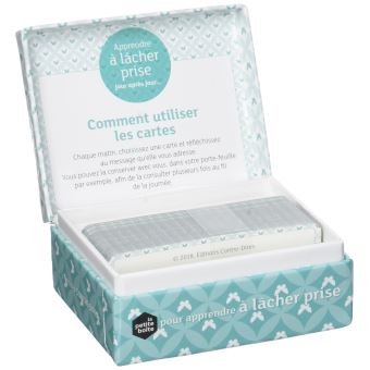 Petite boîte pour apprendre à lâcher prise