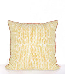 Housse de coussin Rang jaune (40x40)