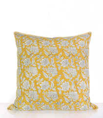 Housse de coussin Rang jaune (40x40)