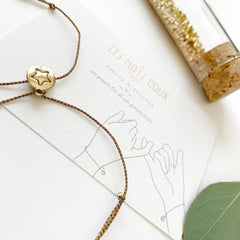 Duo de bracelets "Ma petite étoile"