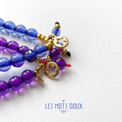 Bracelet "Make a Wish" Bleu