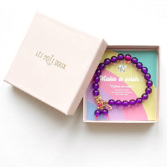 Bracelet "Make a Wish" Violet