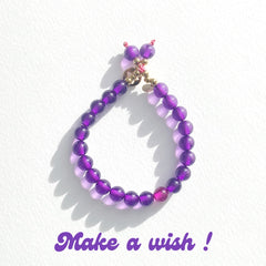 Bracelet "Make a Wish" Violet