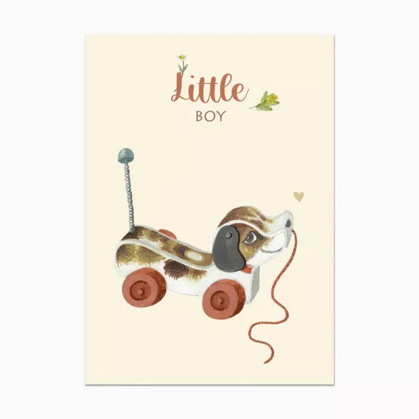 Carte postale Little boy