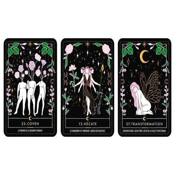 Cartes oracle Sorcière de la lune