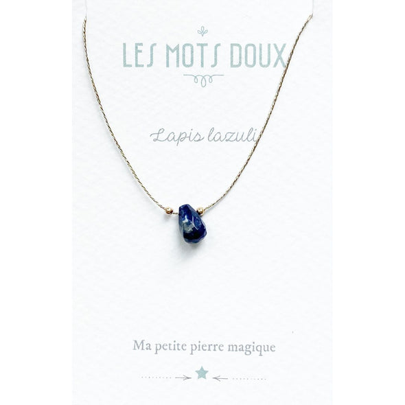 Collier "Ma petite pierre magique" - Lapis Lazuli