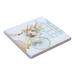 Carreau de céramique - Happiness in a basket