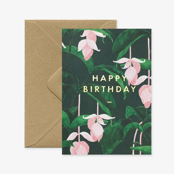 Carte Happy Birthday Medinilla