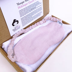 Masque Yeux Lithothérapie - Quartz rose