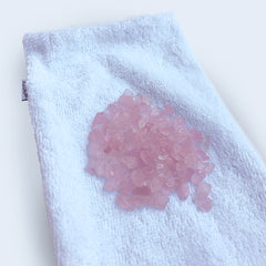 Masque Yeux Lithothérapie - Quartz rose