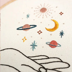 Kit de broderie DIY - Poignée d'étoiles