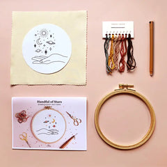 Kit de broderie DIY - Poignée d'étoiles