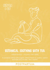 Thé de bain botanique pour le post-partum