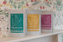 Thé de bain botanique pour le post-partum