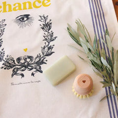 Torchon sérigraphié - Chance