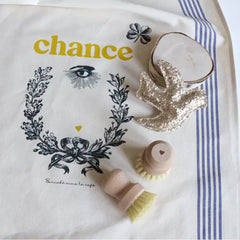 Torchon sérigraphié - Chance